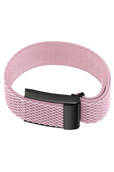 REDz Accessories Soft Wave Strap, Whoop Compatible, Sport, Elastic and Adjustable, Textile, Pink