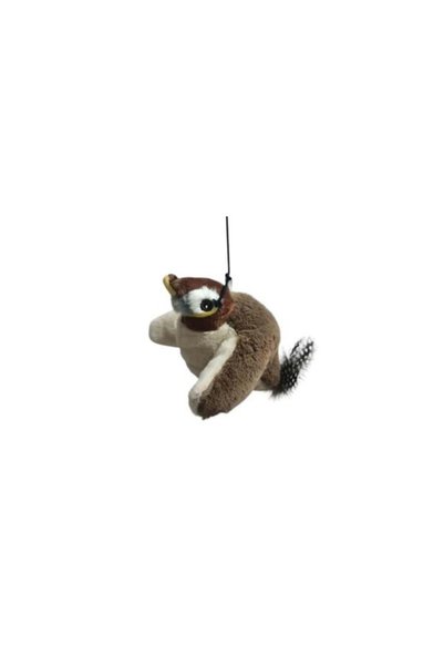 YEMCİPETSHOP SESLİ UÇAN KUŞ KEDİ OYUNCAĞI