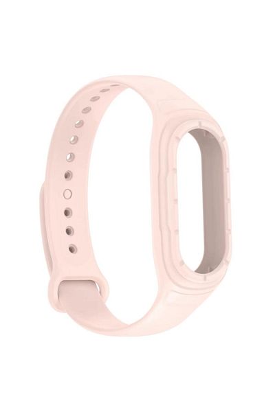 REDz Accessories Sport Strap for Xiaomi Mi Band 8 / Band 9, Adjustable with Button, Silicone, Pink