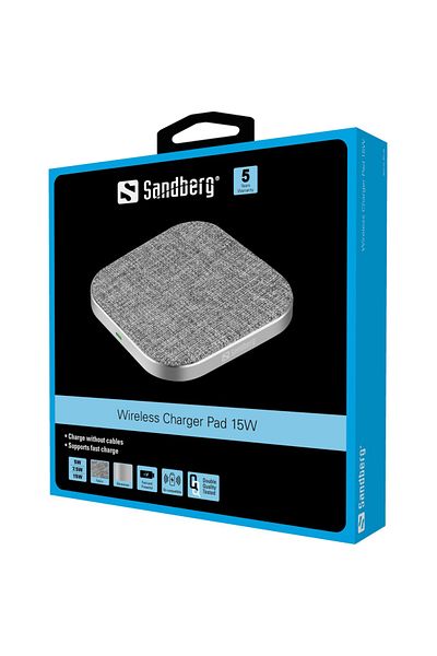 Sandberg Placă de încărcare wireless de 15W
