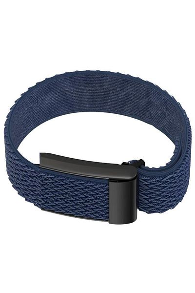 REDz Accessories Curea Soft Wave, compatibilă cu Whoop, sport, elastică și reglabilă, textilă, albastră