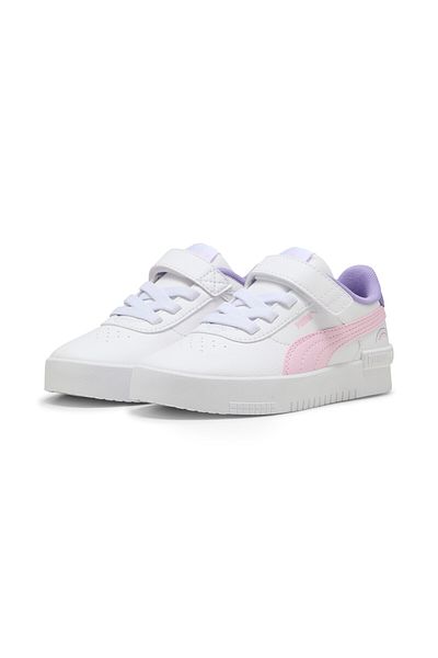 Puma Youth Girls Jola Colorful Rainbow Sneakers - White