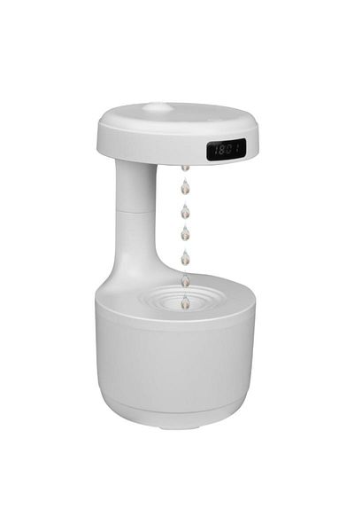 DPM Anti-gravity air humidifier, DFZ001W, 800 ml, LED, Timer, USB-C, White
