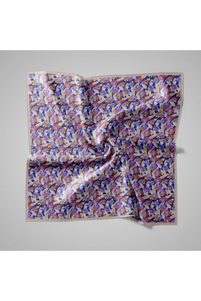 PİRAMİT Eșarfă cu model natural