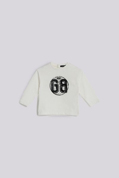 GB Baby Baby Boy Ecru Tshirt