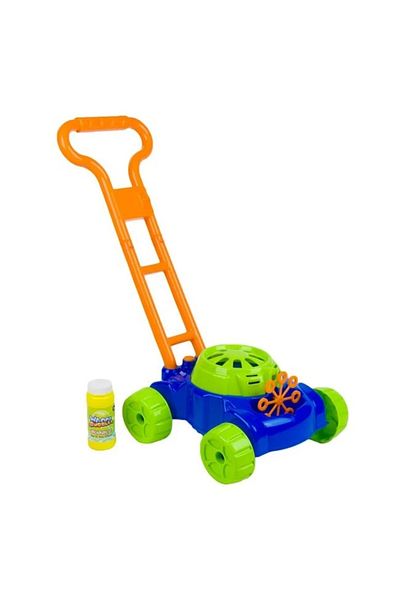 divendi-ro Jucărie pentru baloane de săpun, formă de mașină de tuns iarba, capacitate 118 ml, multicoloră