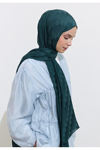 Freshscarfs Nori̇ Silk Jacquard Shal Oil