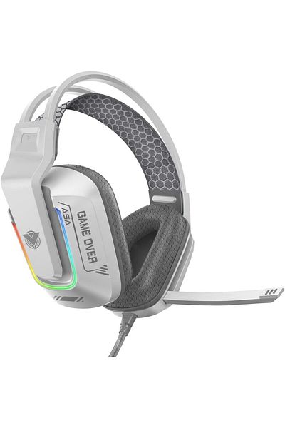 ASA A80 7.1 GAMMING HEADPHONE (White)