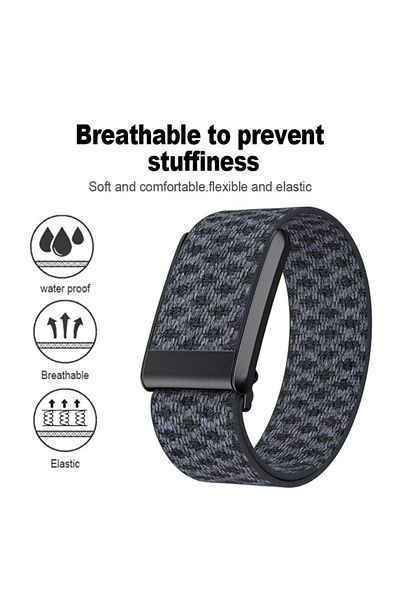 REDz Accessories Curea SuperKnit pentru Whoop, elastică și reglabilă, material textil, gri