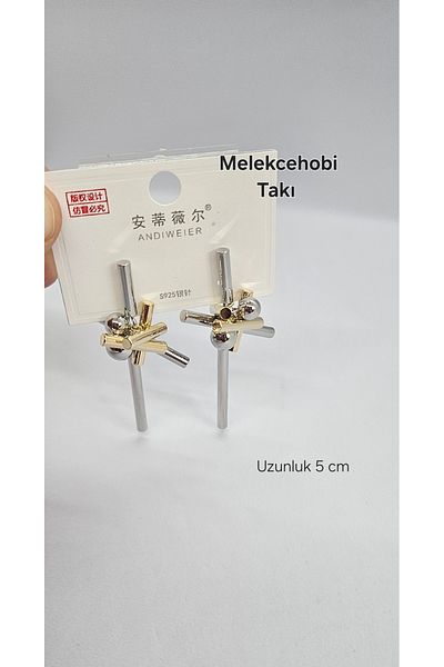 Derlin Melekcehobi Jewelry Metal Style Dangle Earrings