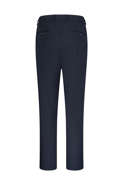 Hatemoğlu Navy Blue Relaxed Fit Side Pocket Jogger Trousers