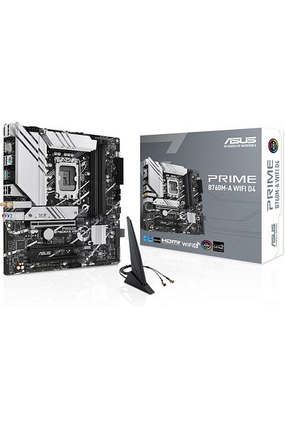 ASUS PRIME B760M-A WIFI D4 Intel (LGA 1700) mATX motherboard