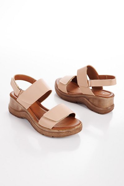 LEONA MODA SHOES Women's Velvet Sandals