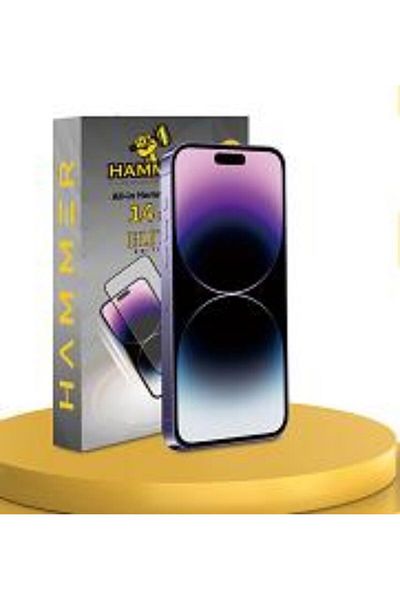 Hammer Hammer Complete Protection Package for iPhone 14 Pro, 14 in 1, to fully protect the phone with a screen protector