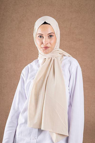 Akel Ιερουσαλήμ Παστέλ μονόχρωμο σάλι
