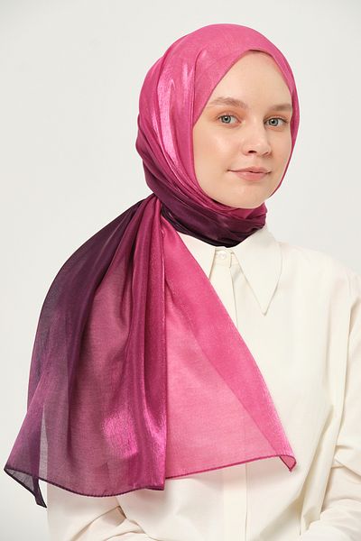 Madame Polo Amber Gradient Shawl Multicolored Wrinkle-Free Fabric