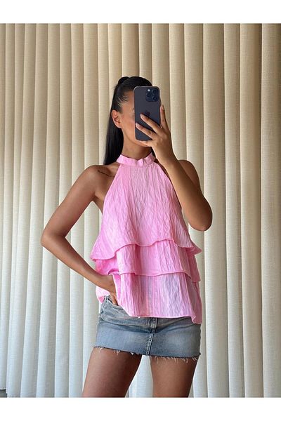 mydukkan.co Judge Collar Layered Blouse