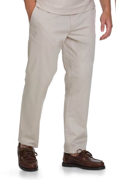 Hatemoğlu Beige Regular Fit Side Pocket Cotton Jogger Trousers