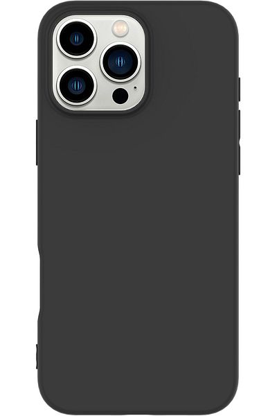 eSTUFF INFINITE VIENNA Etui iPhone 16 Pro Max Czarny. Materiał: 100% recyklingowany TPU, ES67101053