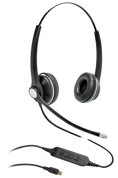 eSTUFF G4045 USB-C Office Headset, GLB240450