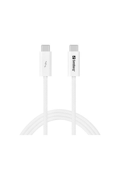 Sandberg USB-C do USB-C USB4 240W+40Gbps 1M 6FUTP-015B, 136-56