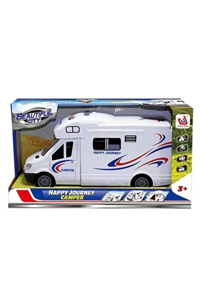 divendi-ro Rulotă de jucărie Camper cu lumini și sunet, cu uși care se deschi...