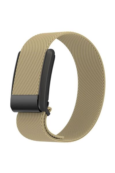 REDz Accessories Woven Sport Strap, Whoop Compatible, Adjustable, Elastic Nylon, Dark Cream