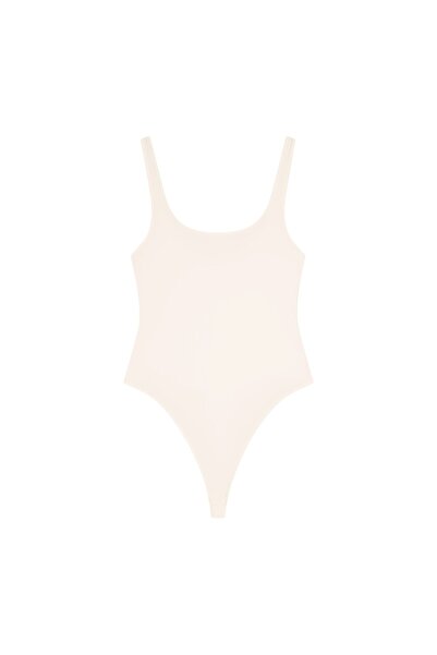 Bloovii Women's Bodysuit Thong Body with Round Neck & Back Classic Style | Lacteem