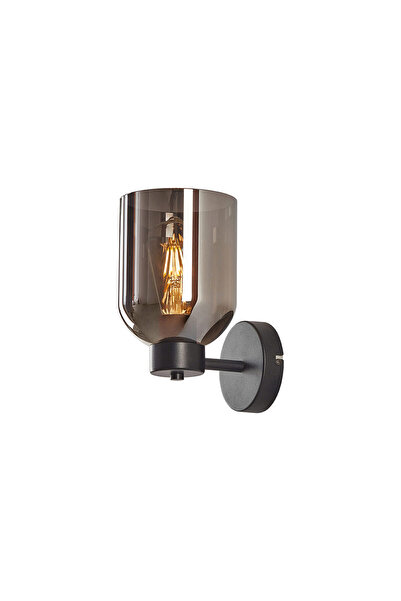 Braytron LAMPA DE PERETE S004W-1H-1xE27-SMK STICLA