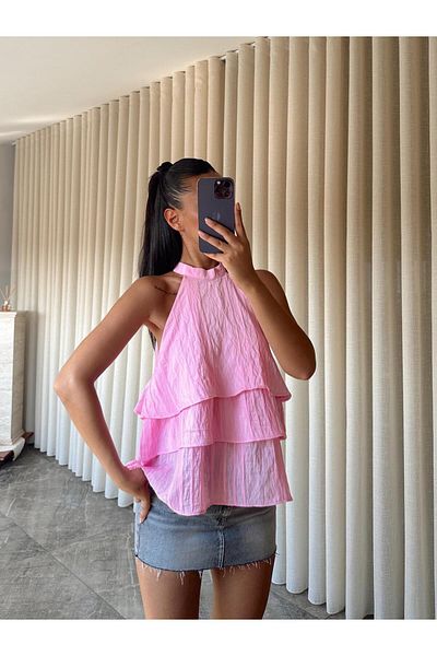 mydukkan.co Judge Collar Layered Blouse