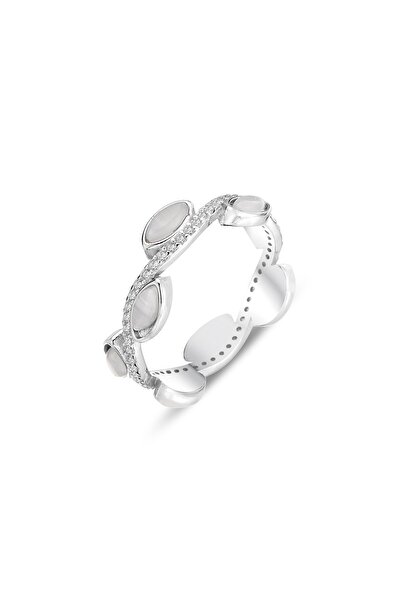 Söğütlü Silver Gümüş rodyumlu zirkon taşlı görünümlü sarmaşık modeli tamtur y...