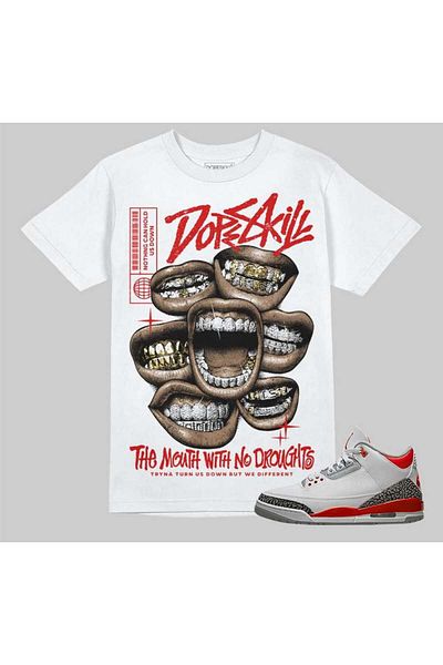FULL TOLERANCE Bred Reimagined 4S Dopeskill Unisex T-Shirt Oversize Fit Cotton- Grind Shine Graphic
