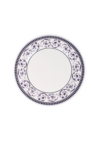 Claytan Callista Purple 8.2 inch Ceramic Salad Plate (Set Of 1)