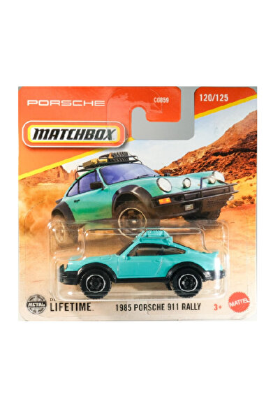 HOT WHEELS Matchbox 1985 Porsche 911 Rally 1/64 Ölçek JBT00