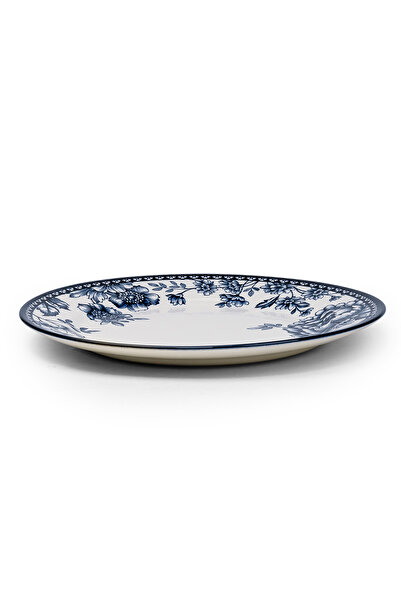 Claytan Rhapsody 10.5-Inch Dark Blue Ceramic Dinner Plate - Set of 1