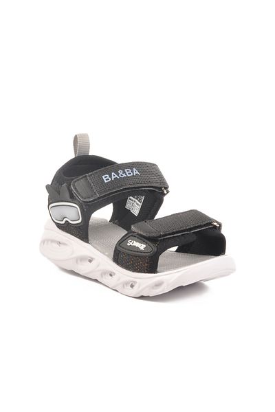 AYK'S Black-Grey Children's Sandals 018127 P