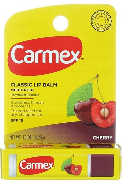 Carmex Trader Click-stick Moisturizing Lip Balm SPF 15 - Cherry 0.15oz