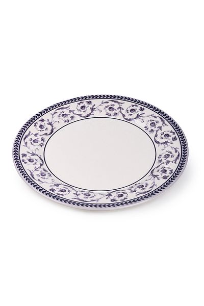 Claytan Callista Purple 8.2 inch Ceramic Salad Plate (Set Of 1)