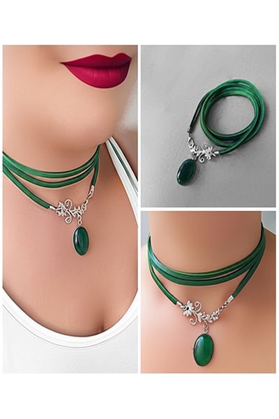 LADYMİRAGE Spring Dream Choker Necklace