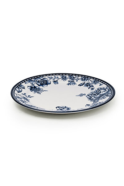 Claytan Rhapsody 10.5-Inch Dark Blue Ceramic Dinner Plate - Set of 1