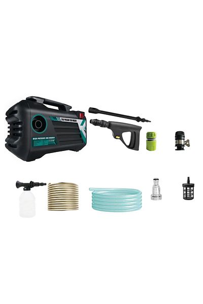 JAS JSA High Pressure Car Washer 650W 220–240V | 100 Bar Max, Portable Electric Cleaning Machine -070110