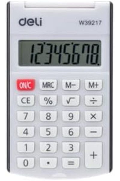 Deli Pocket Portable Calculator Plastic 8 Digits