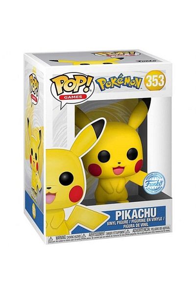 OyuncaklarÜlkesi Original Funko Pop! Games Pokémon Pikachu Special Edition No: 353 Figures