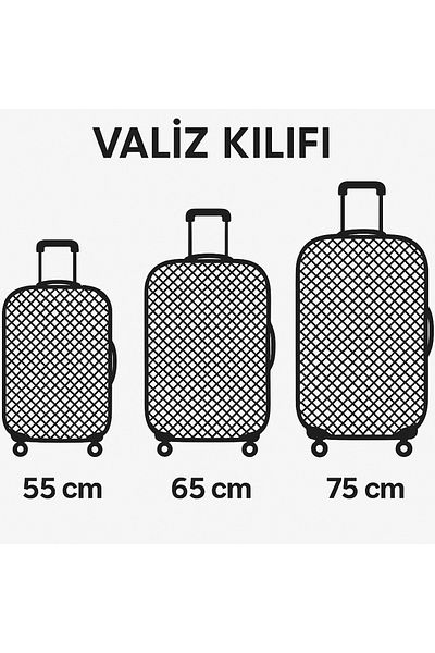 STONCS Suitcase Suitcase Protective Cover Flexible Lycra Mesh Fabric Black