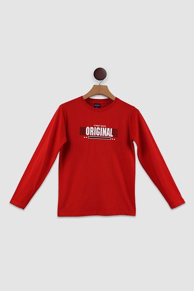 FOR MAN Boys' Original Print Tee