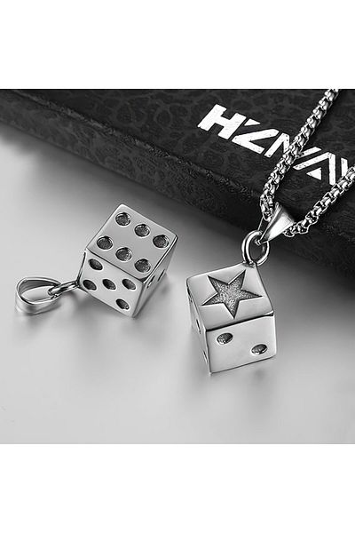 FG KONNİCHİWA 100% Steel Necklace Gothic Scandinavian Cross Viking Style Gothic Necklace Stainless Colorfast