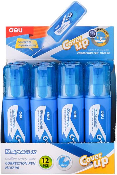 Deli CORRECTION PEN 12 ML (COVER UP)(1X12)