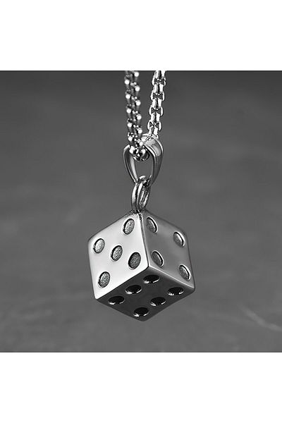 FG KONNİCHİWA 100% Steel Necklace Gothic Scandinavian Cross Viking Style Gothic Necklace Stainless Colorfast