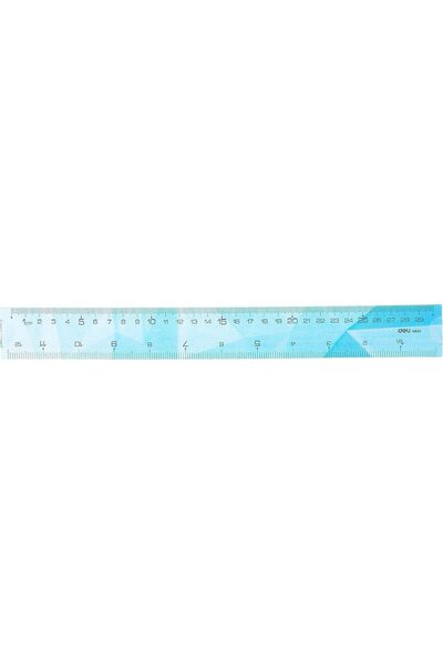 Deli EH651 Flexible Ruler 30cm / 12 Inch – Twistable Ruler in Pink, Blue, Purple, Yellow – Metri