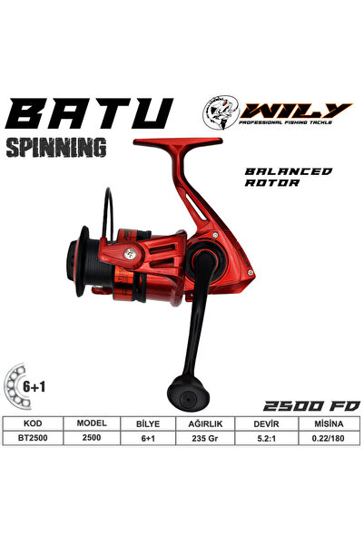 Port Fish ماكينة صيد السمك بورتفيش باتو 2500 6+1 بي بي